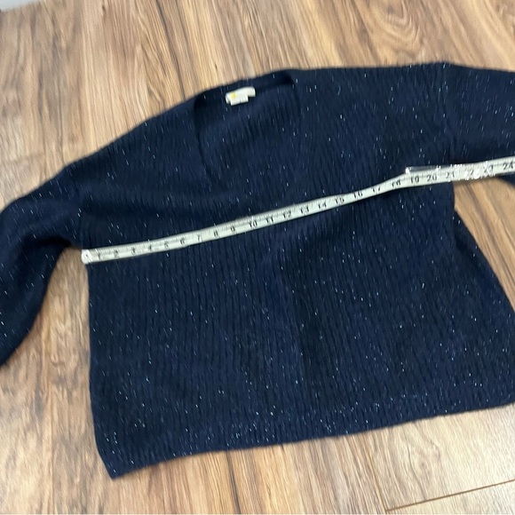 NWOT BODEN Sparkle Ribbed Fluffy Jumper Sweater - Picture 7 of 9